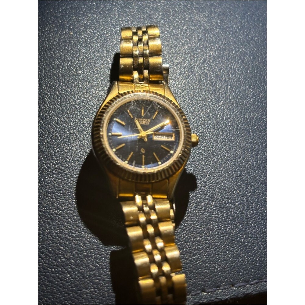 Citizen Gold and Blue Classic
Ladies’s Bracelet Watch
